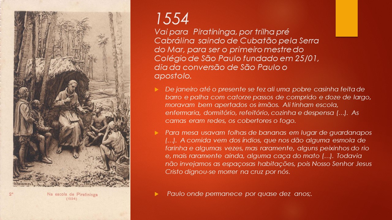 Slide 24 — Vida de São José de Anchieta