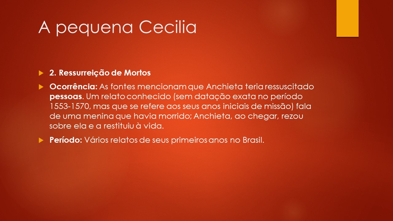 Slide 39 — Vida de São José de Anchieta