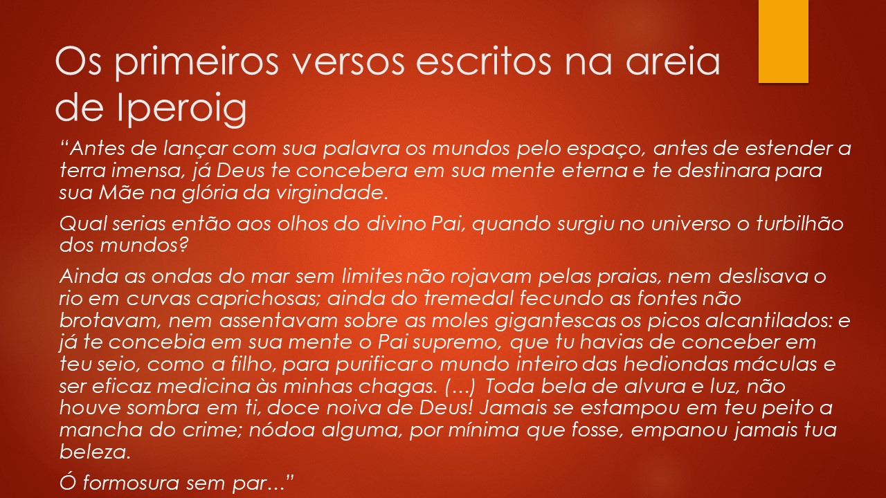 Slide 52 — Vida de São José de Anchieta